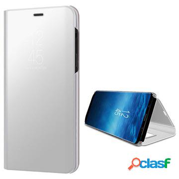 Custodia a Flip Luxury Mirror View per Samsung Galaxy A8