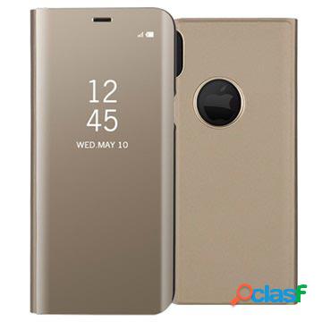 Custodia a Flip Luxury Mirror View per iPhone X / iPhone XS