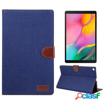Custodia a Folio Jeans per Samsung Galaxy TAB A 10.1 (2019)