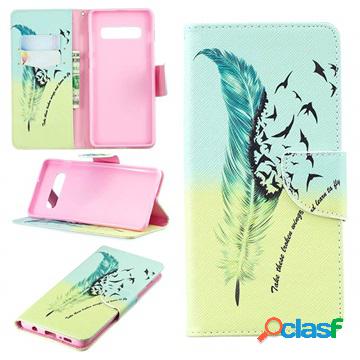 Custodia a Portafoglio Wonder Series per Samsung Galaxy S10+