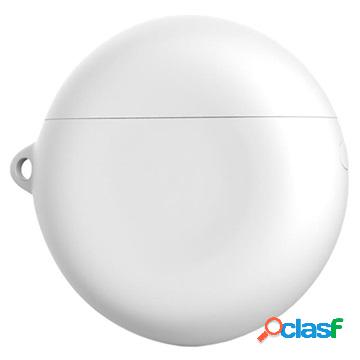 Custodia in Silicone Basic per Huawei FreeBuds 3 - Bianca