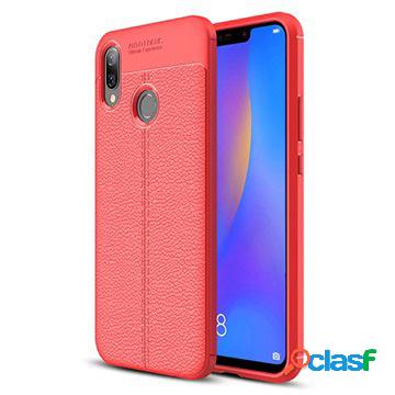 Custodia in TPU Slim-Fit Premium per Huawei P Smart+ - Rossa