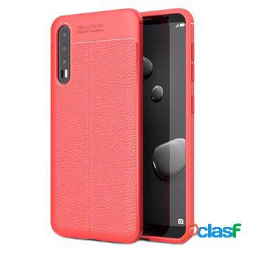 Custodia in TPU Slim-Fit Premium per Huawei P20 Pro - Rossa