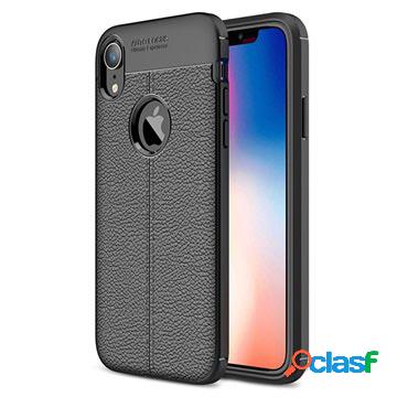 Custodia in TPU Slim-Fit Premium per iPhone XR - Nera