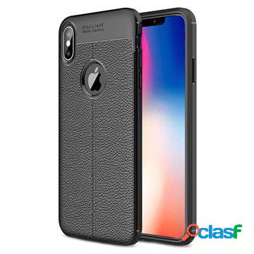 Custodia in TPU Slim-Fit Premium per iPhone XS Max - Nera