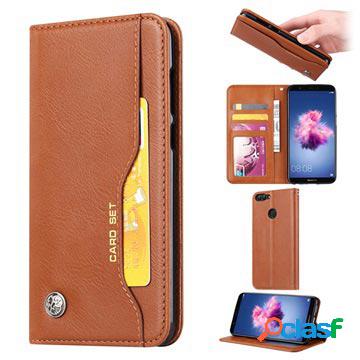Custodia portafoglio per Huawei P Smart - Serie Card Set -