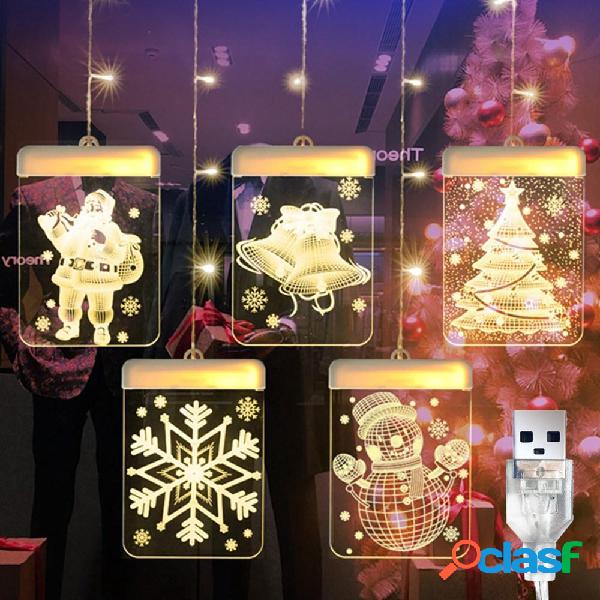 DC5V USB Babbo Natale + Campana + Albero di Natale + Fiocco