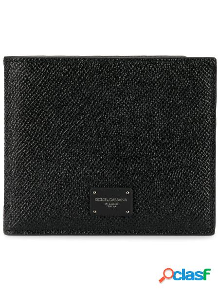 DOLCE E GABBANA PORTAFOGLIO UOMO BP1321AZ60280999 PELLE NERO