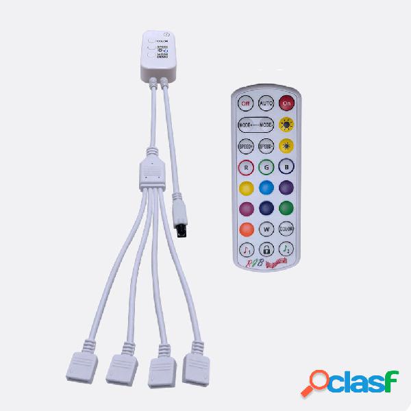 Da 1 a 4 5V-24V Bluetooth Controller 24 tasti remoto