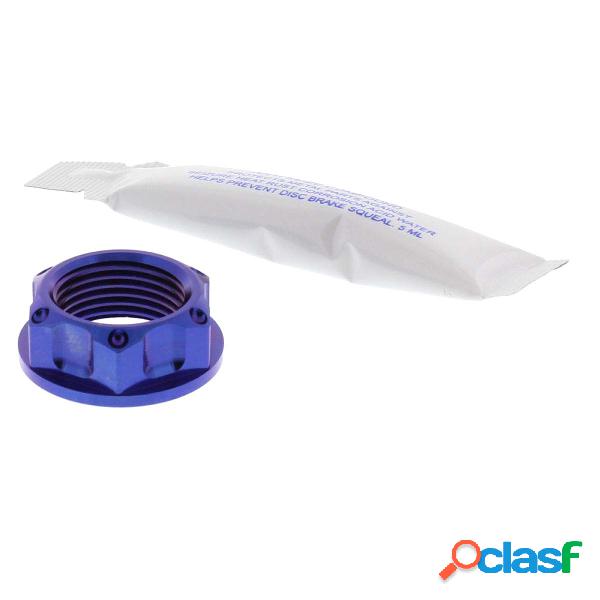 Dado perno ruota m20x1.50 26mm titan blau