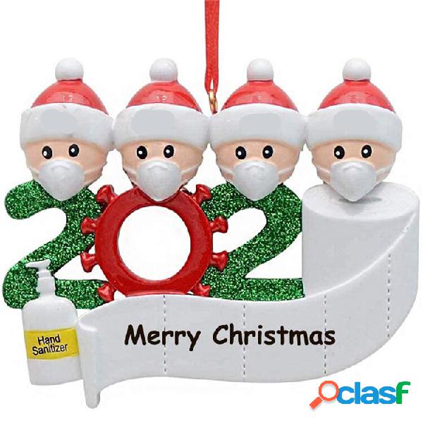 Decorazioni natalizie Albero di Natale Maschera Ornamenti