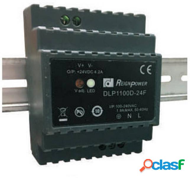 Dehner Elektronik DLP 1100D-48F Alimentatore per guida DIN