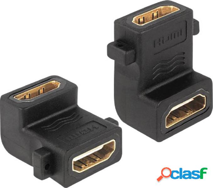 Delock 65510 HDMI Adattatore [1x Presa HDMI - 1x Presa HDMI]