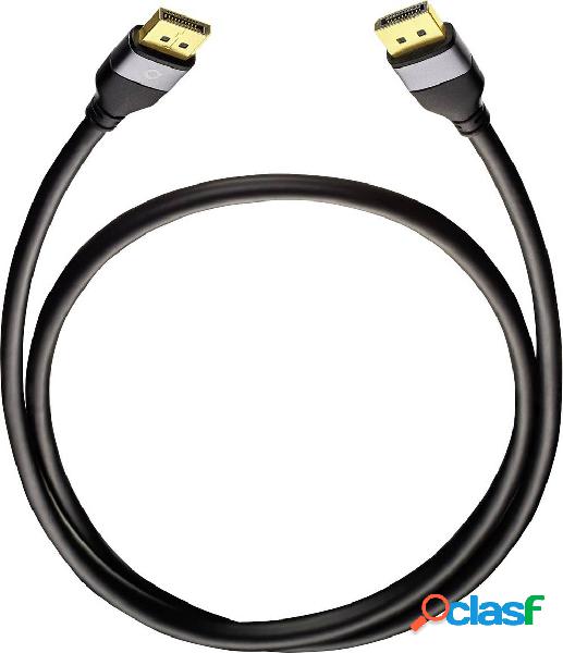 DisplayPort Cavo 1.00 m Nero Oehlbach Impact Plus