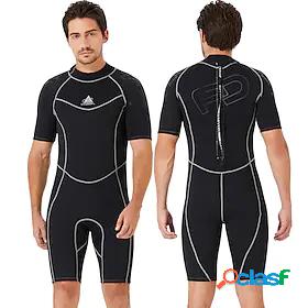 DiveSail Mens 3mm Shorty Wetsuit Diving Suit SCR Neoprene