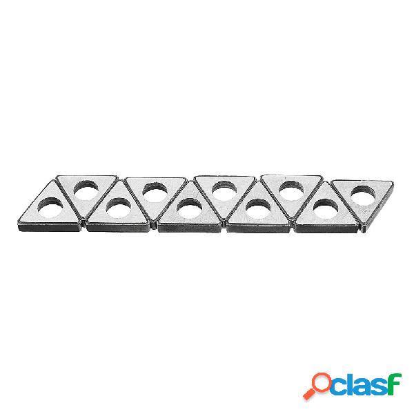 Drillpro 10 pz Carbide Shim Accessori Cutter Pad MT1603 /