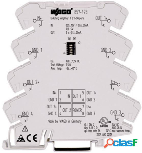 Duplicatore di segnale WAGO 857-423 1 pz.