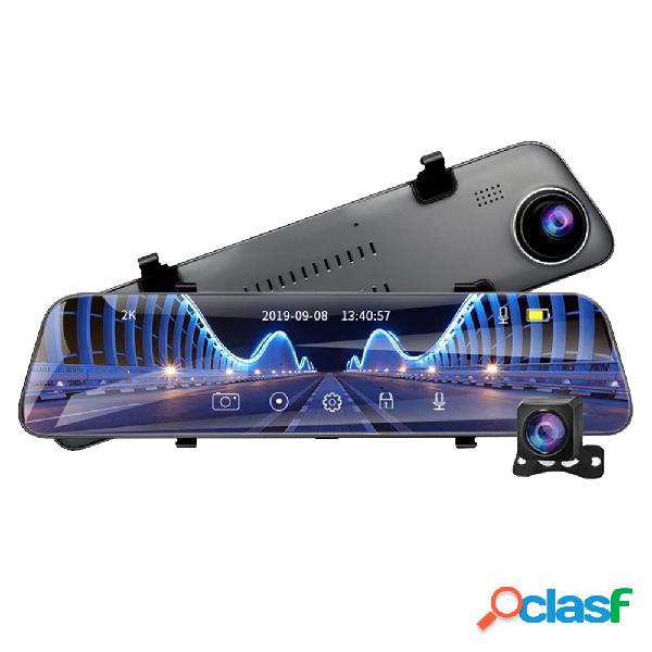 E-ACE A38 1440P 12 Pollici Touch Car DVR Stream Media Dash