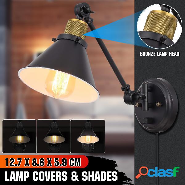 E27 Retro stile industriale da parete lampada Comodino