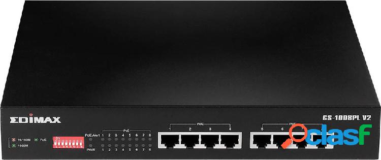 EDIMAX GS-1008PL V2 Switch di rete 8 Porte 10 / 100 / 1000