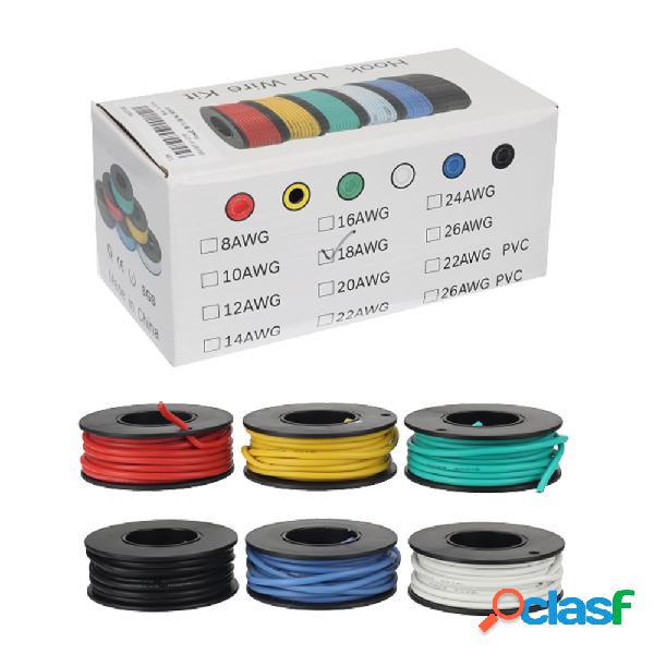 EUHOBBY 24m/60m 18AWG Soft Silicone Linea Ad Alta