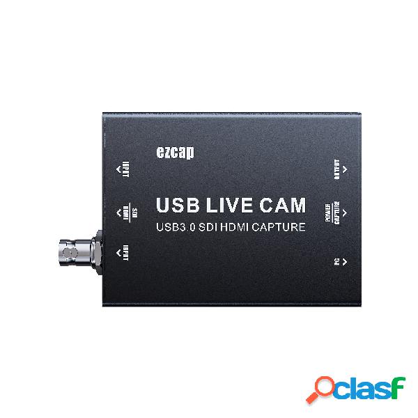 EZCAP327 4K 30fps HDMI USB 3.0 SDI Scheda di acquisizione