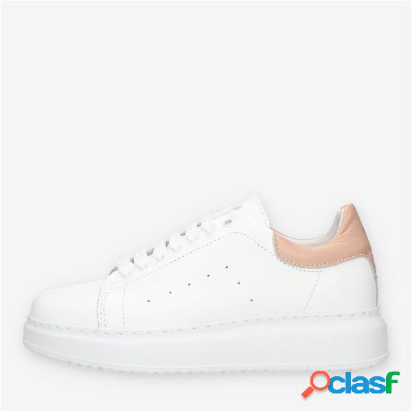 Exton Sneakers da donna bianche e rosa