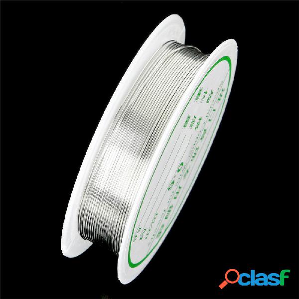 Filo per perline artigianale 2-1,0 mm Argento Rame Filo per