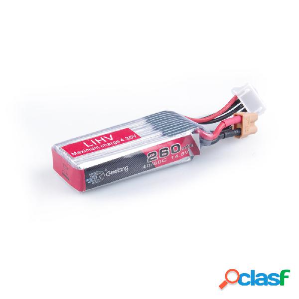 GEELANG LIHV 260mAh 4S 14,8 V 40 / 80C Litio Batteria XT30