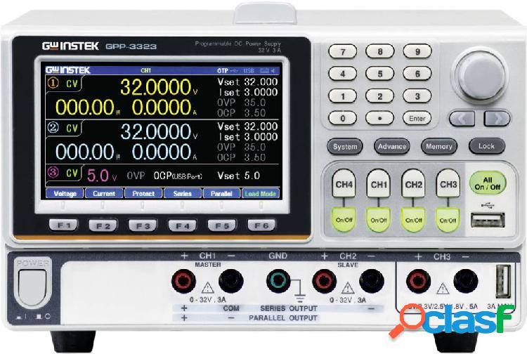 GW Instek GPP-3323 Alimentatore da laboratorio regolabile 0