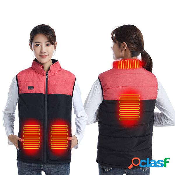 Gilet elettrico intelligente da donna con riscaldamento a