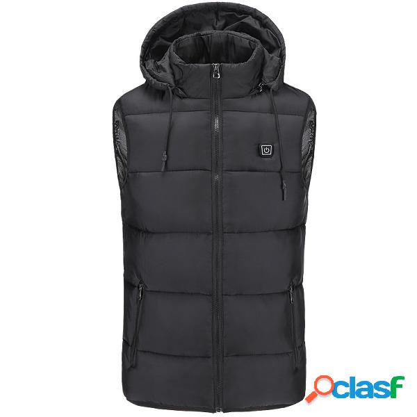 Gilet riscaldato elettrico da 25-45 ° C Gilet invernale con