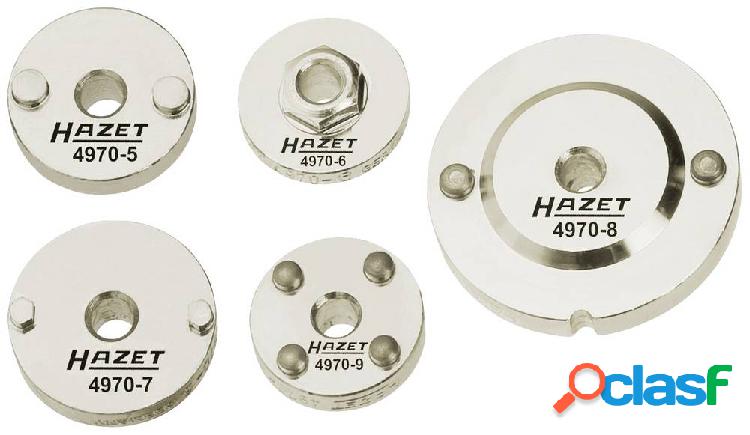 Hazet 4970/5 Kit piastre di pressione 4970/5