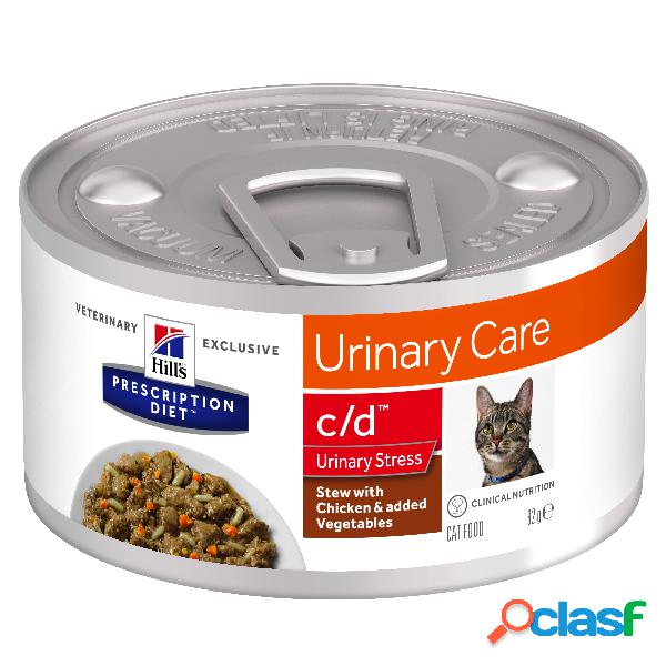Hills Prescription Diet Cat c/d Urinary Stress spezzatino