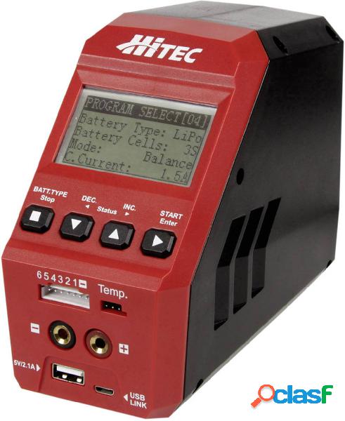 Hitec Caricabatterie multifunzione per modellismo 12 V, 230