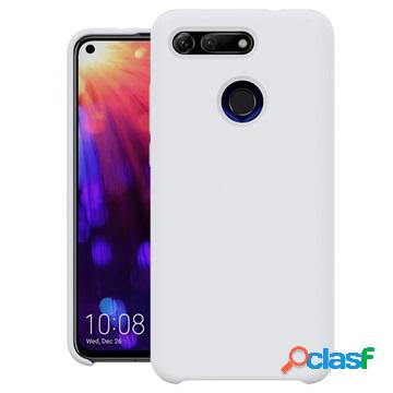 Honor View 20 Liquid Silicone Case - White