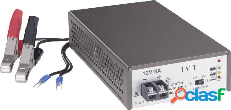 IVT Caricatore per batterie al piombo 3STEP 12V/4A/8A 12 V