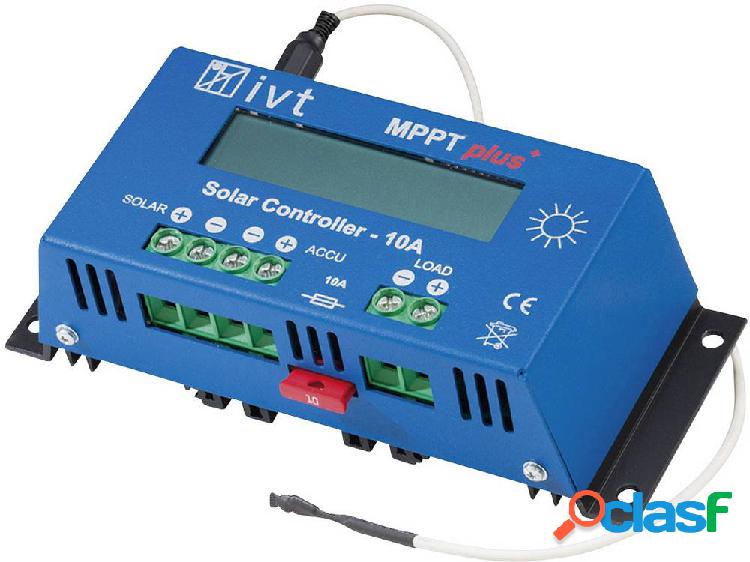 IVT MPPTplus 10A Regolatore di carica MPPT 12 V, 24 V 10 A