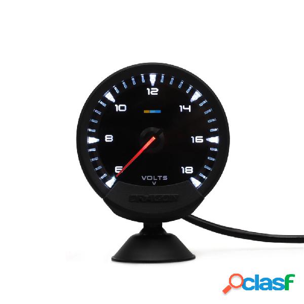 Indicatore automatico 74mm 7 colori Turbo Boost / Volt /