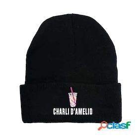 Inspired by Cosplay Charli DAmelio Hat Masquerade Polyester
