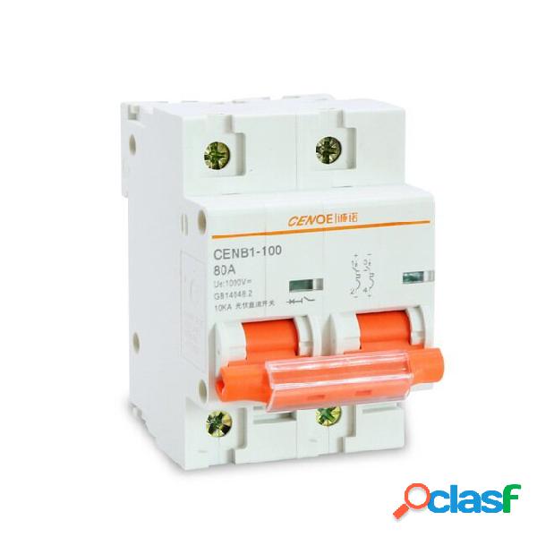 Interruttori 2P DC1000V 63A 80A 100A 125A DC Interruttori