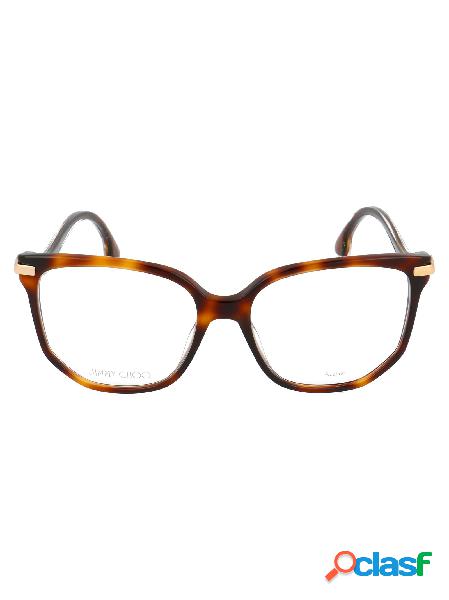 JIMMY CHOO OCCHIALI DONNA JC257086 ACETATO MARRONE