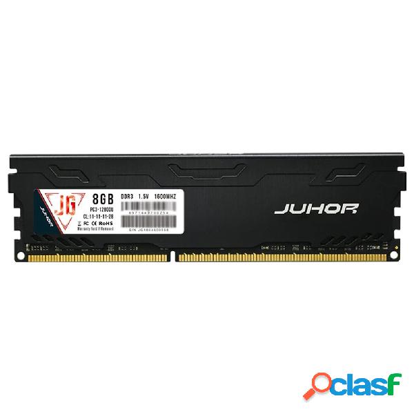 JUHOR 4GB/8GB 1600MHz DDR3 Memoria RAM Computer desktop RAM