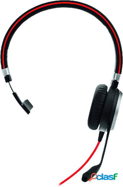 Jabra Evolve 40 MS Mono Telefono Cuffie On Ear via cavo