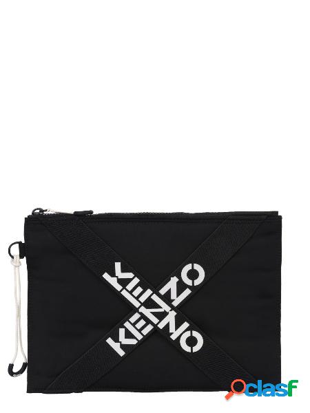 KENZO POCHETTE DONNA FA65PM222F2199 POLIESTERE NERO