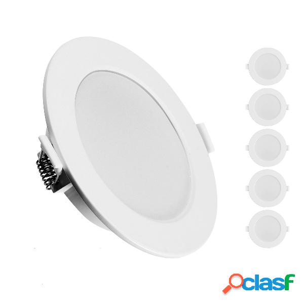 KINGSO Confezione da 6 pezzi LED Faretti da incasso a