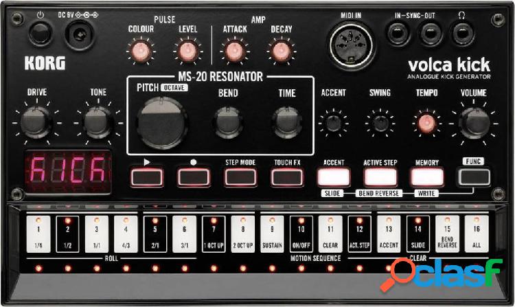 KORG volca kick Sintetizzatore