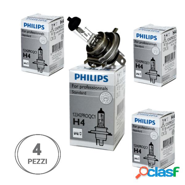 Kit Lampade H4 Vision Philips 12342Proqc1-4