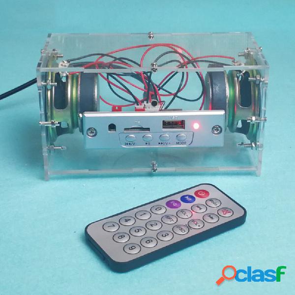 Kit di altoparlanti fai da te 3W Mini Bluetooth Kit di