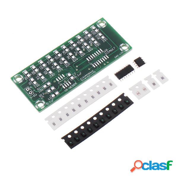 Kit elettronico fai-da-te Set 4017 Kit produzione luce acqua
